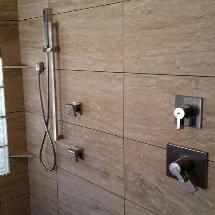 Shower fixture installation for Frozen Pipe Repair in Cannon